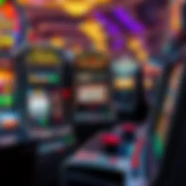 An illustration of different types of slot machines available in casinos