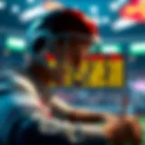 Illustration of sports betting odds calculation