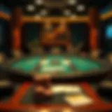 Texas Hold'em Poker Table Setup