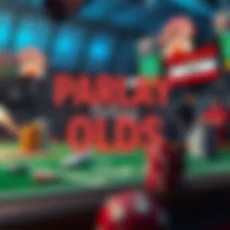 Visual representation of parlay betting odds