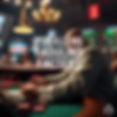 Infographic showcasing psychological factors affecting betting