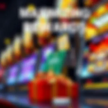 Visual representation of strategies for maximizing slot game rewards