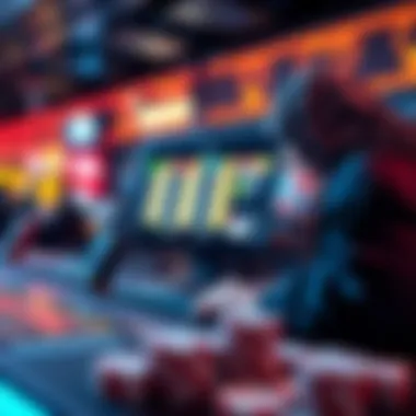 Visual representation of security measures in online gambling