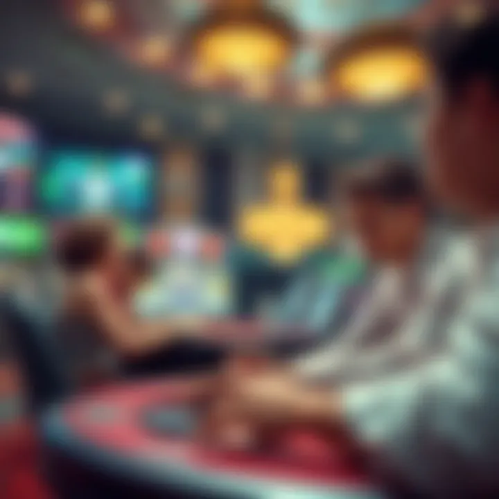 An illustration reflecting user experiences in online casinos