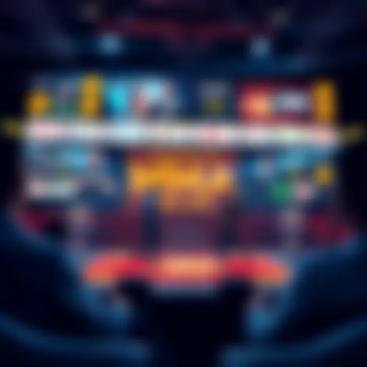 Online Platforms for MMA Betting An illustration of various online betting platforms for MMA events